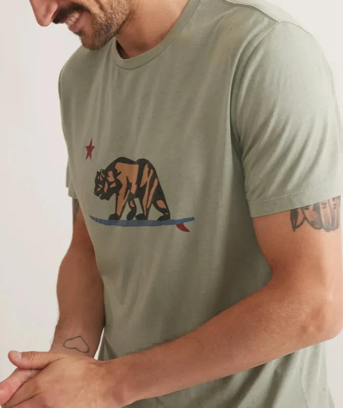 Marine Layer Men's Signature Crew Graphic Tee