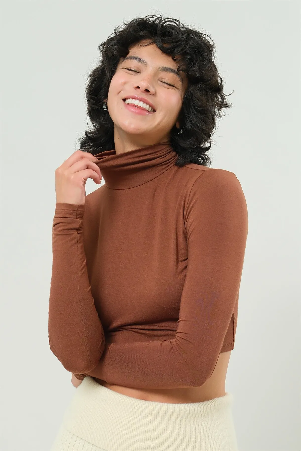 McCaul Turtleneck Crop Top