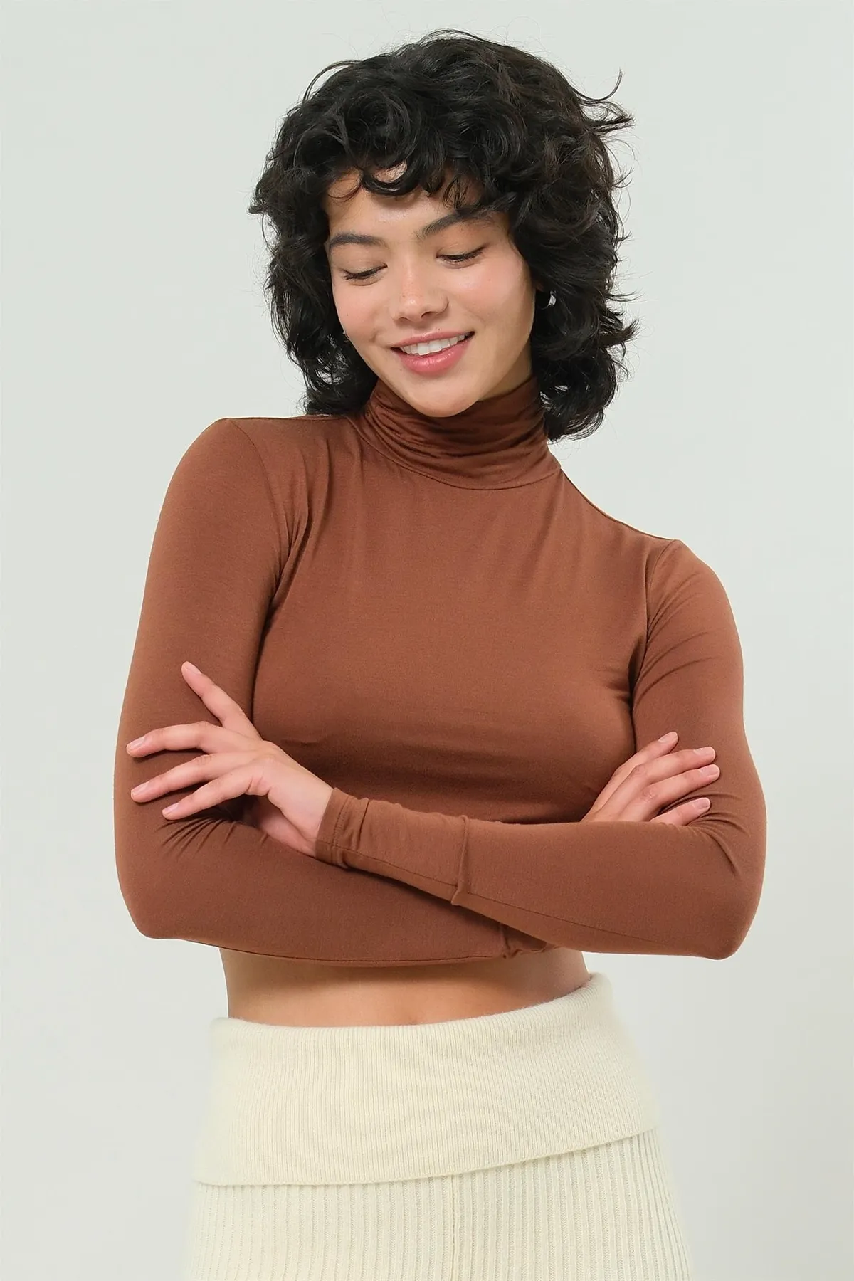 McCaul Turtleneck Crop Top