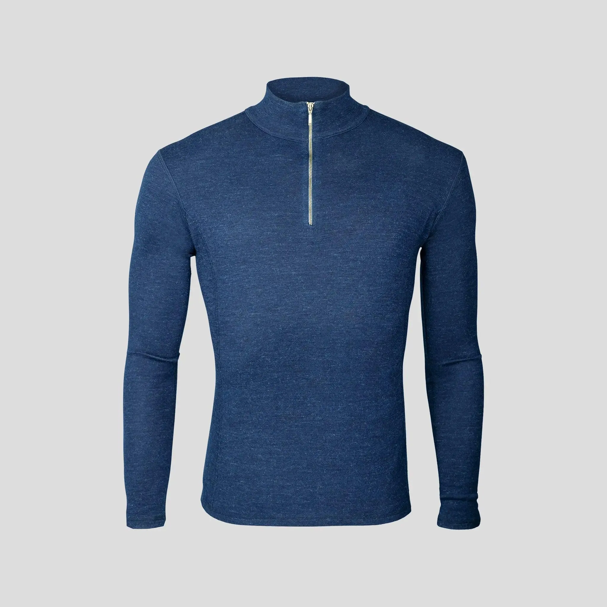 Men's Alpaca Wool Base Layer: 300 Lightweight Half-Zip