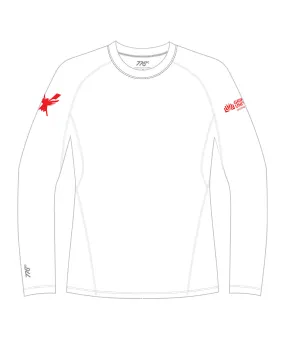 Men's Griffith University Base Layer LS - White