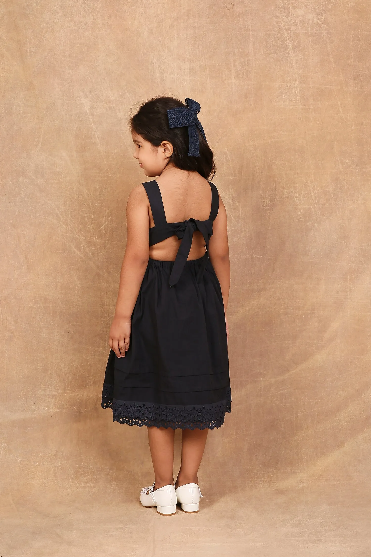 Midnight blossom dress