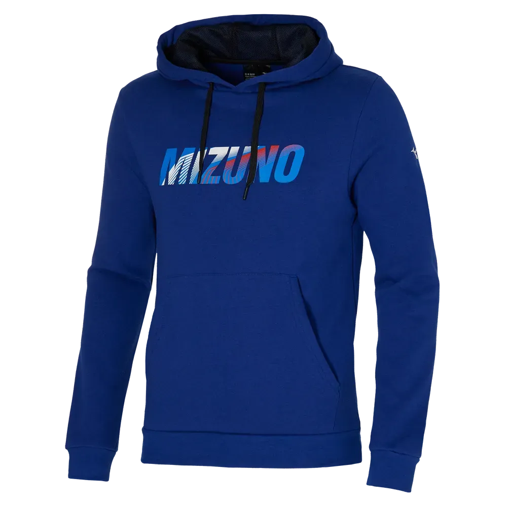 Mizuno Mens Hoodie - Sodalite Blue