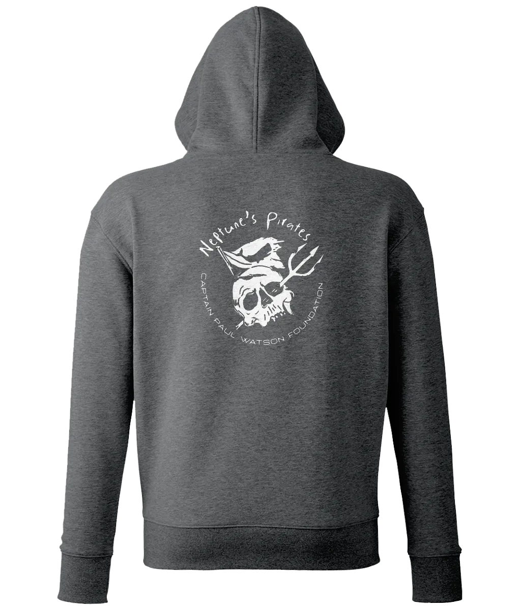 Neptune's Pirate Skull Logo Unisex Pullover Hoodie