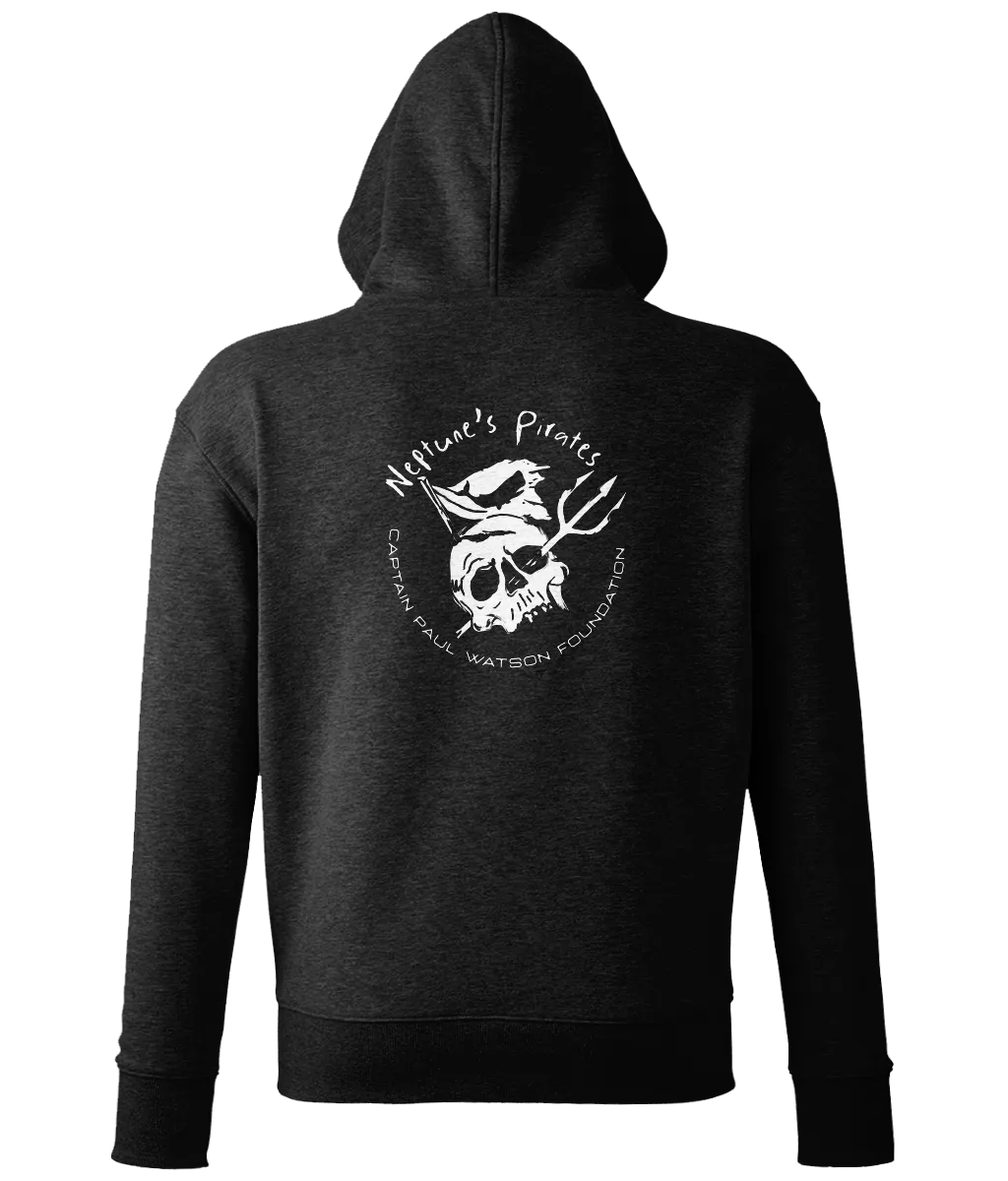 Neptune's Pirate Skull Logo Unisex Pullover Hoodie