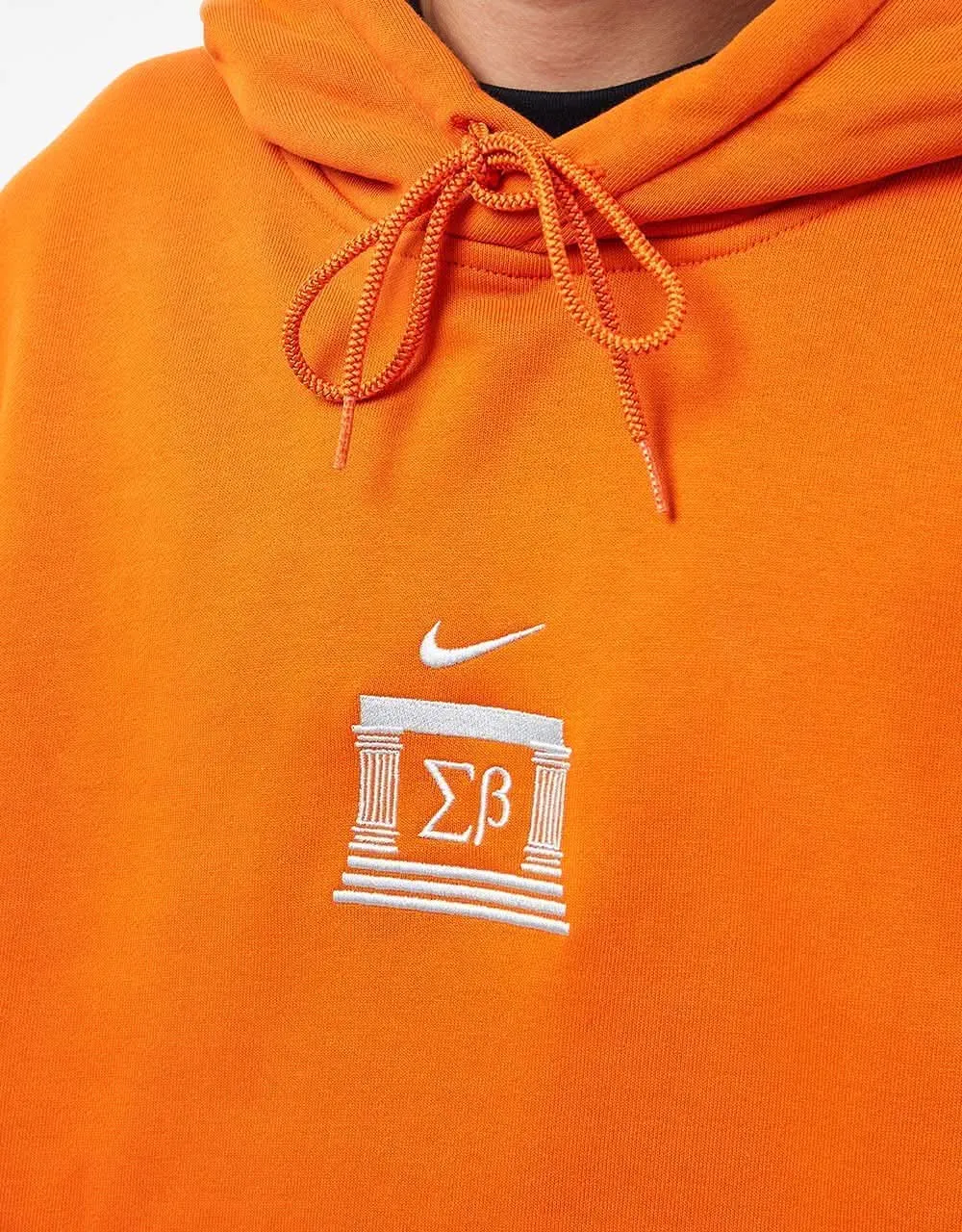 Nike SB Veikos GFX Pullover Hoodie - Campfire Orange/Light Bone