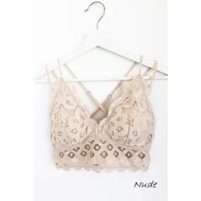 Nude Lace Bralette