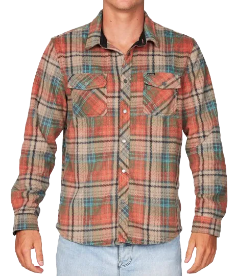 Oneill Glacier Plaid Superfleece