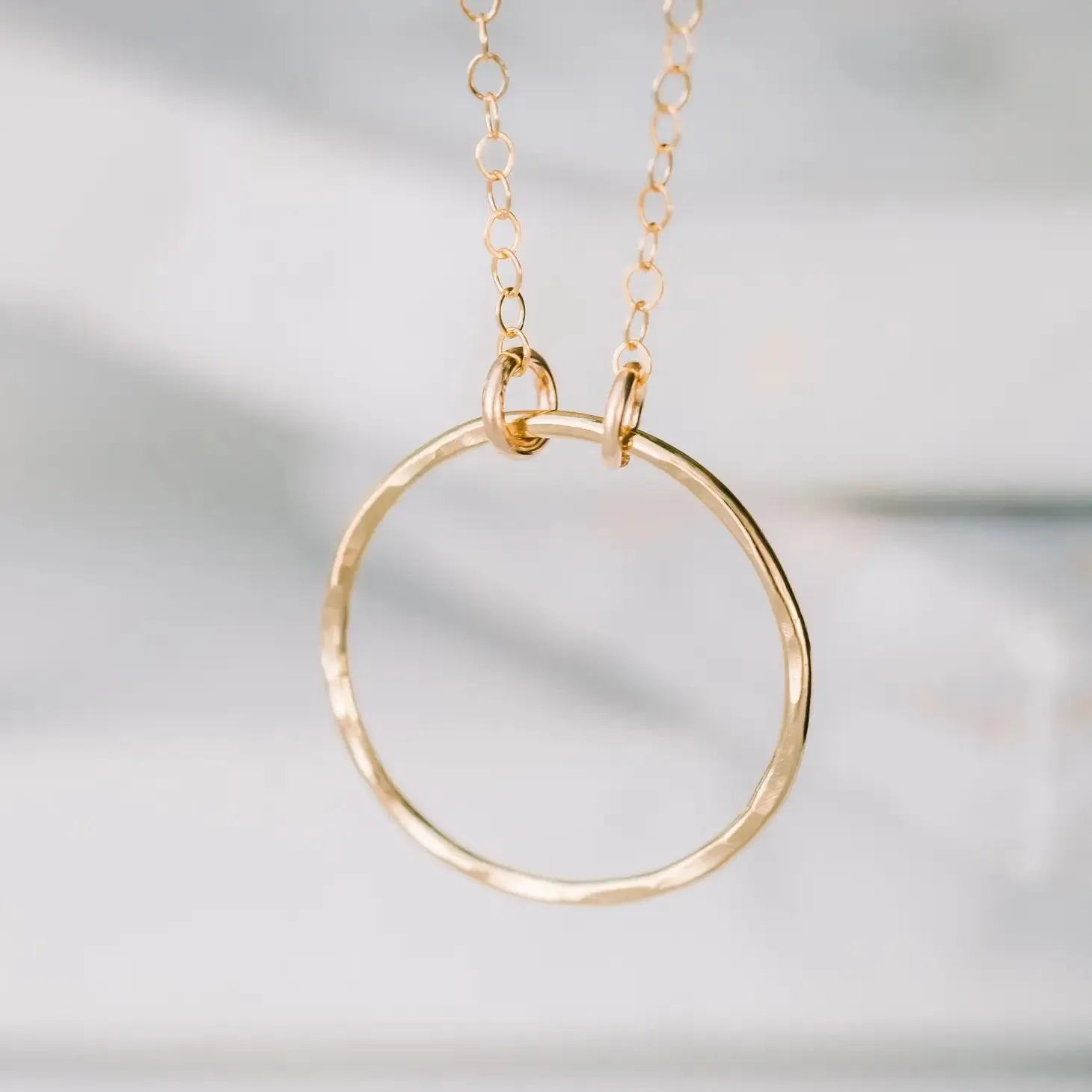 Open Ring Necklace