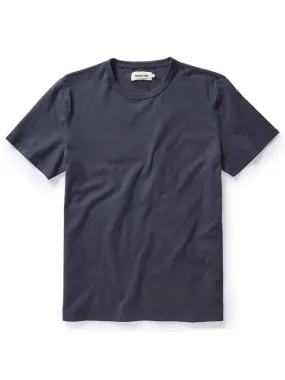 Organic Cotton Tee- Navy