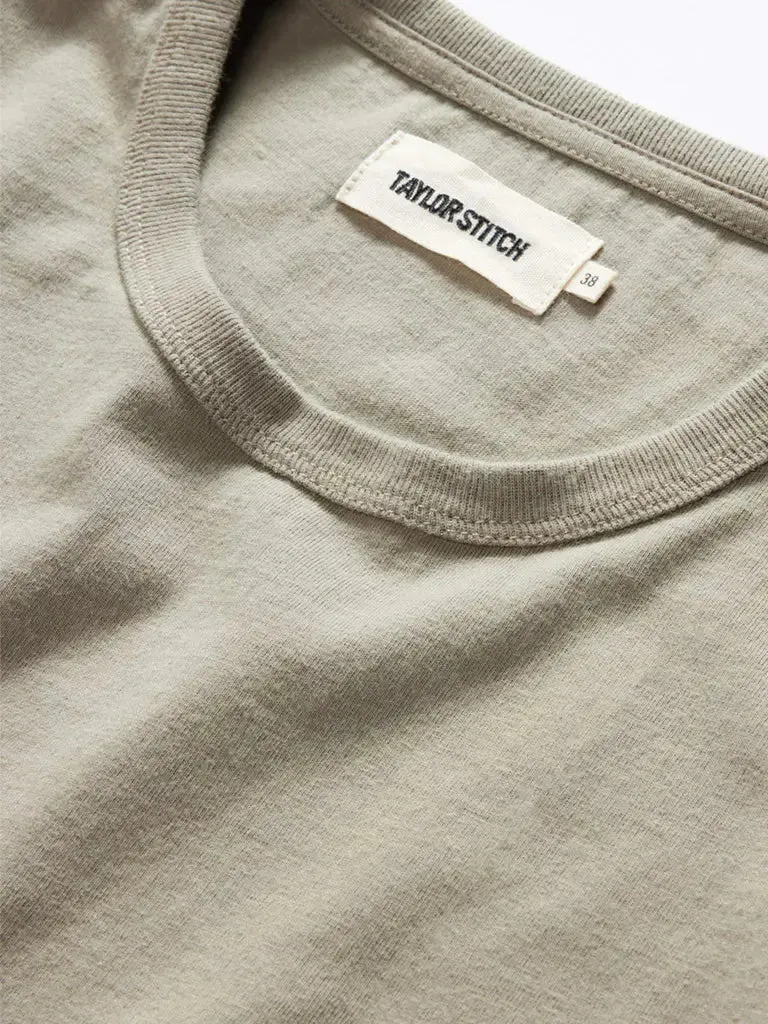 Organic Cotton Tee- Sage