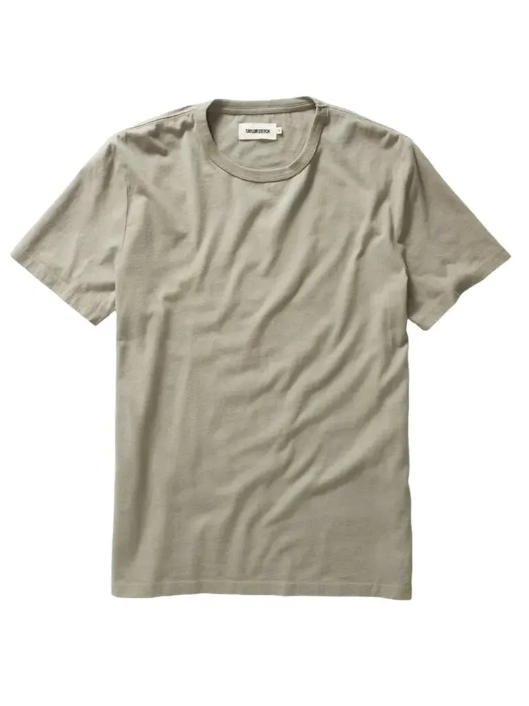 Organic Cotton Tee- Sage