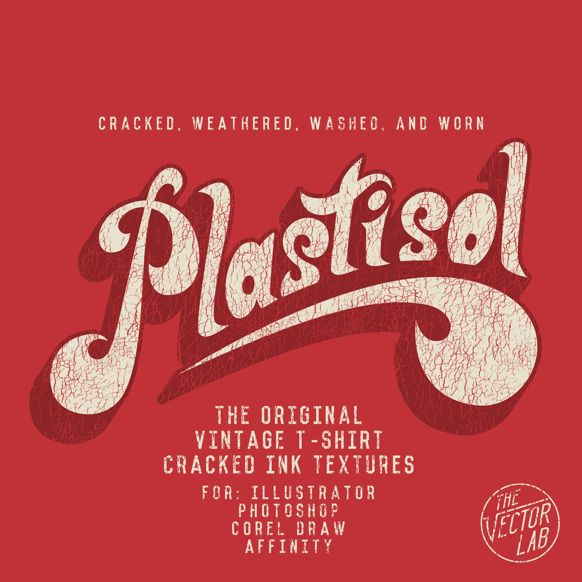 Plastisol 1&2 Bundle: Vintage T-Shirt Textures