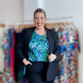 Plus Size All Business Blazer