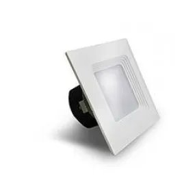 Radiant-Lite SDL6-BF-30K 6" LED Square Downlight with Baffle Trim 3000K