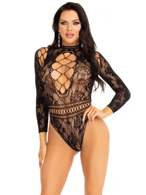 Real Romance Lace Bodysuit