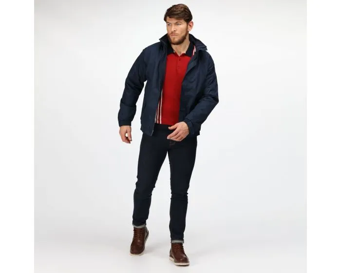 Regatta Dover Fleece Lined Waterproof Insulated Bomber Jacket Navy