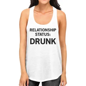 Relationship Status White Graphic Tank Top For Men Witty Gift Ideas