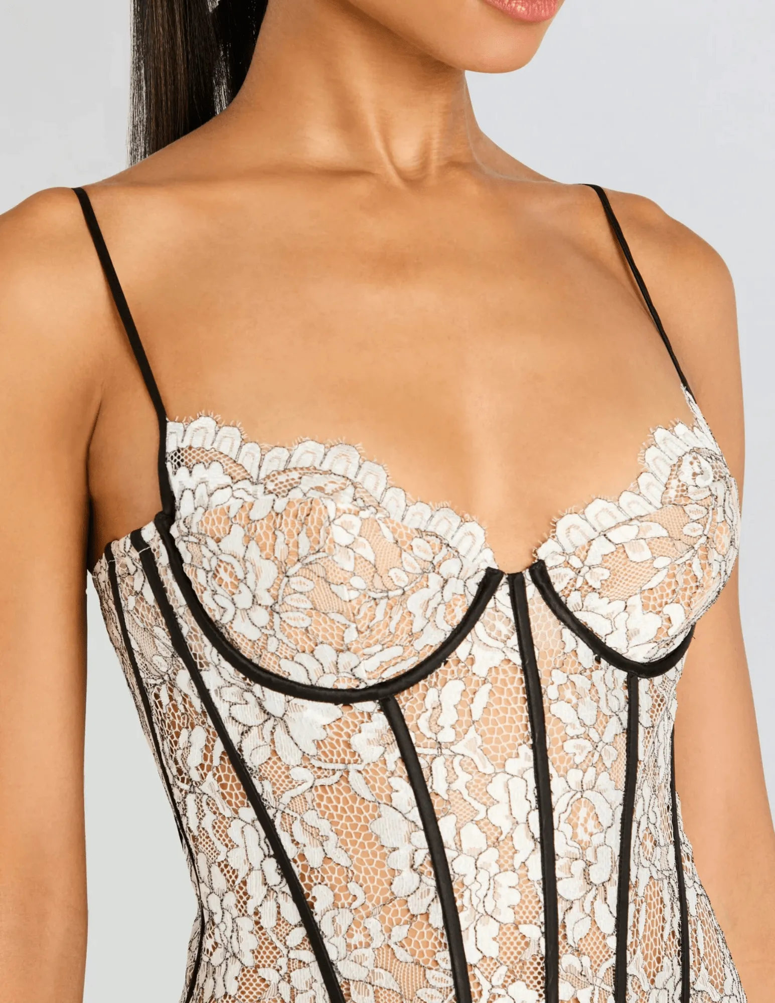 Retrofête Lovisa Corset Lace Bodysuit