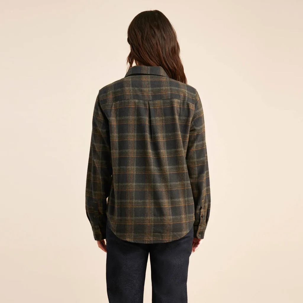 ROARK ALPINE FLANNEL ALPINE BLACK/MILITARY