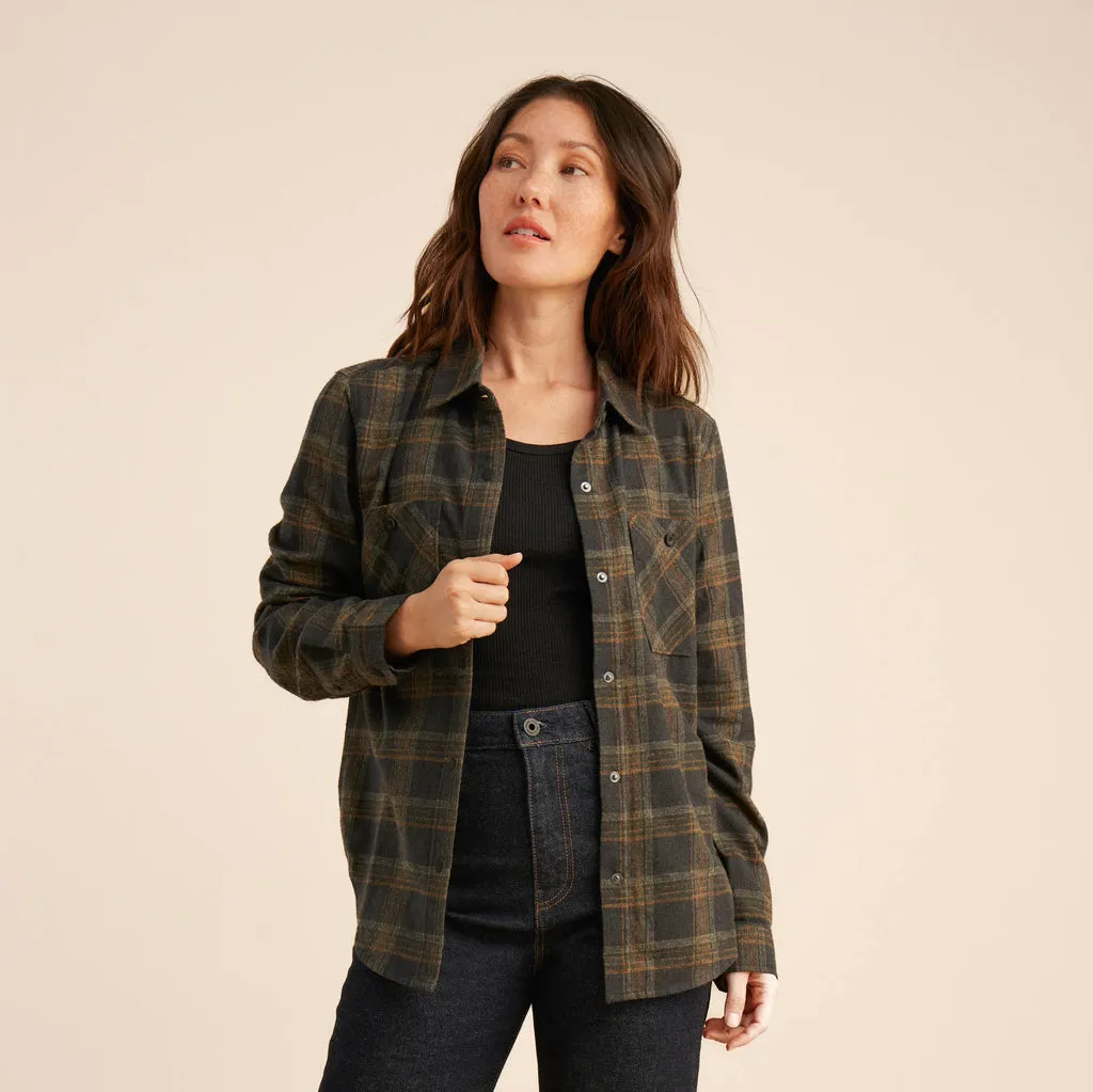 ROARK ALPINE FLANNEL ALPINE BLACK/MILITARY