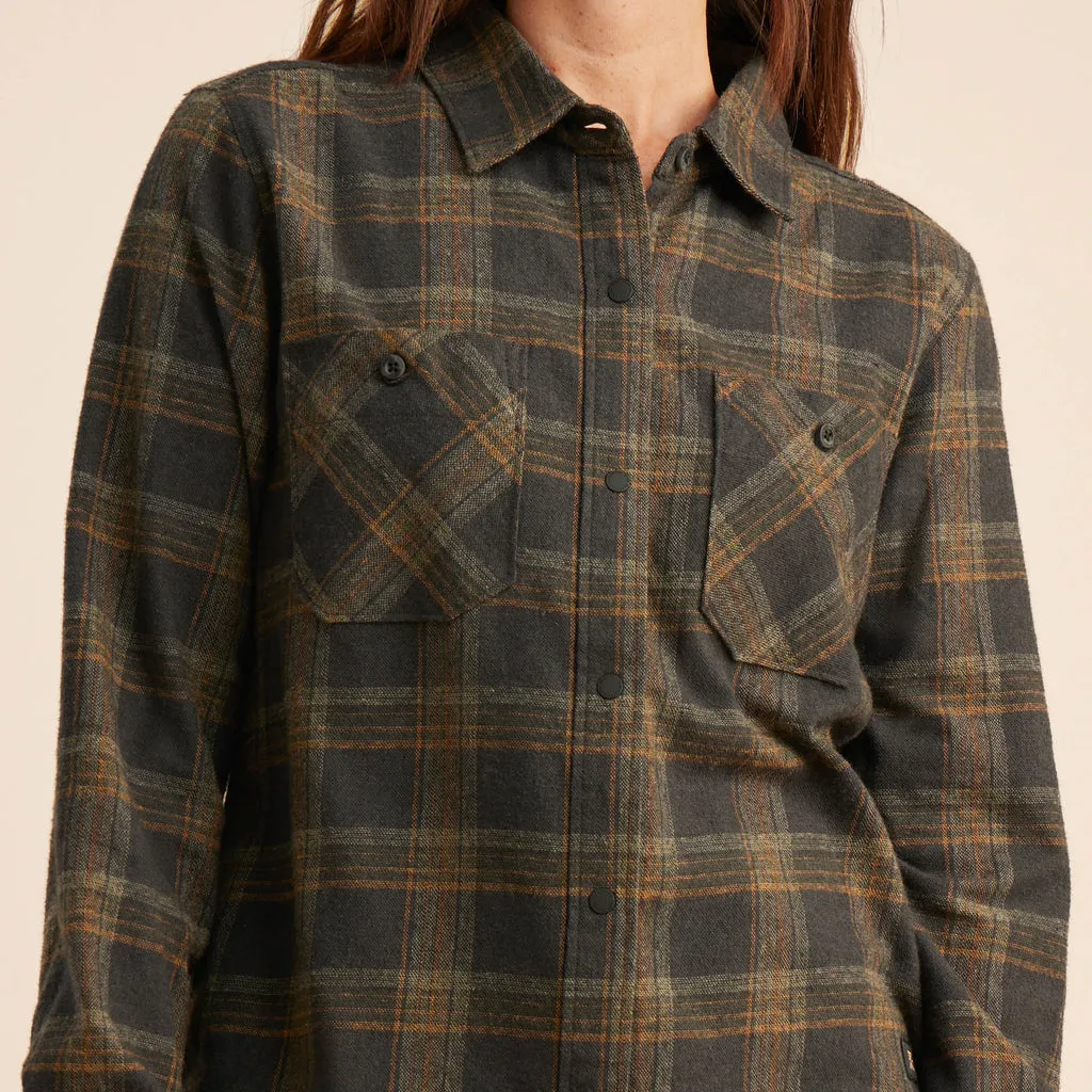 ROARK ALPINE FLANNEL ALPINE BLACK/MILITARY