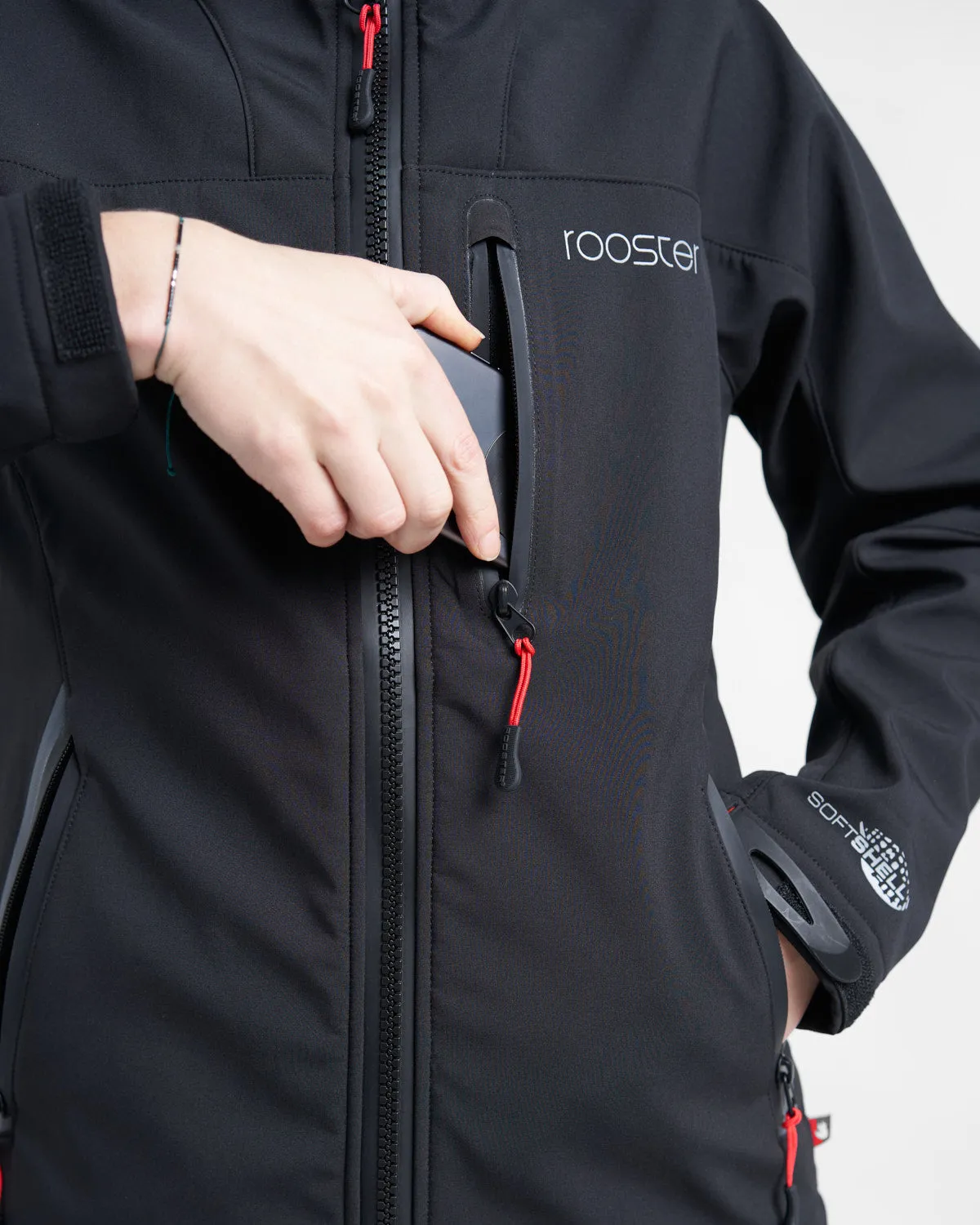 Rooster Womens Soft Shell Jacket