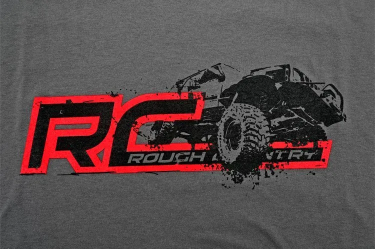 Rough Country T-Shirt - Rough Country Crawl - Grey - Size 3XL