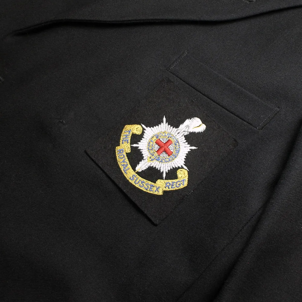 ROYAL SUSSEX REGIMENT CLOTH BLAZER BADGE