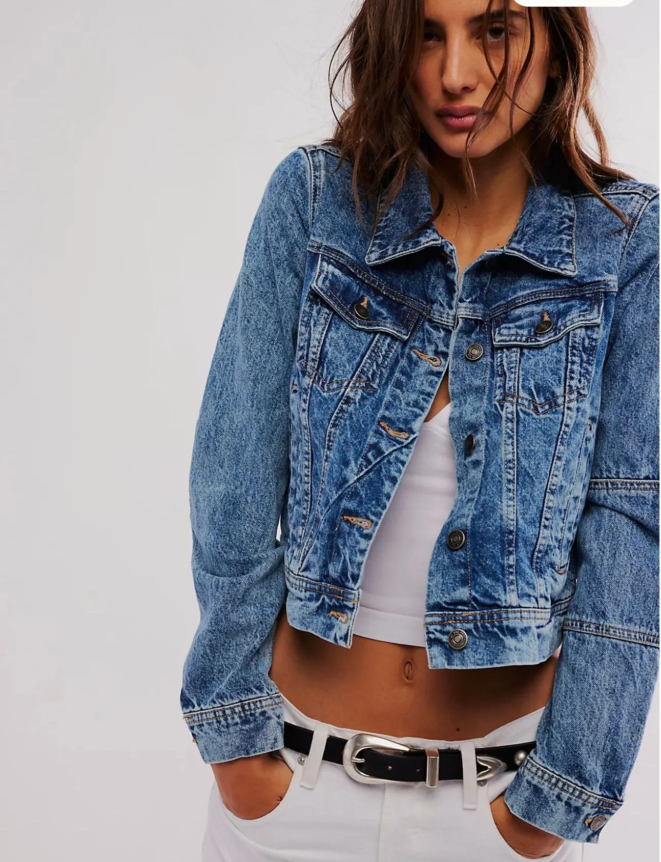 Rumors Denim Jacket - Light Indigo