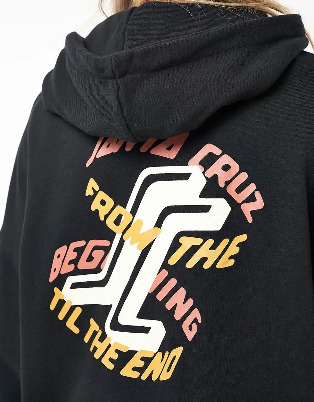 Santa Cruz Forever SC Pullover Hoodie - Black