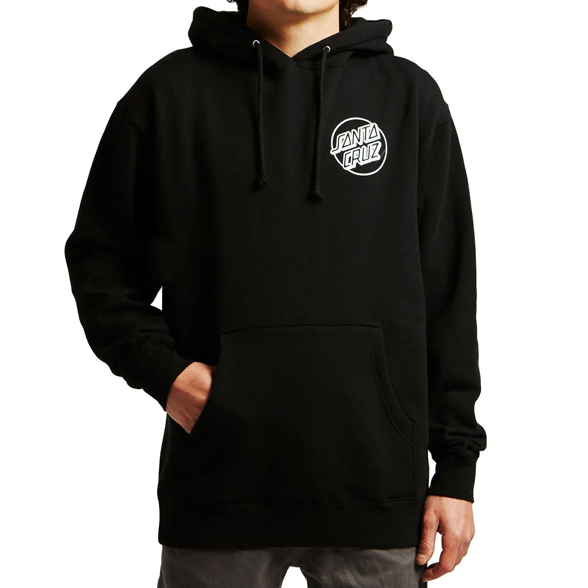 Santa Cruz Opus Dot Hoodie - Black/White