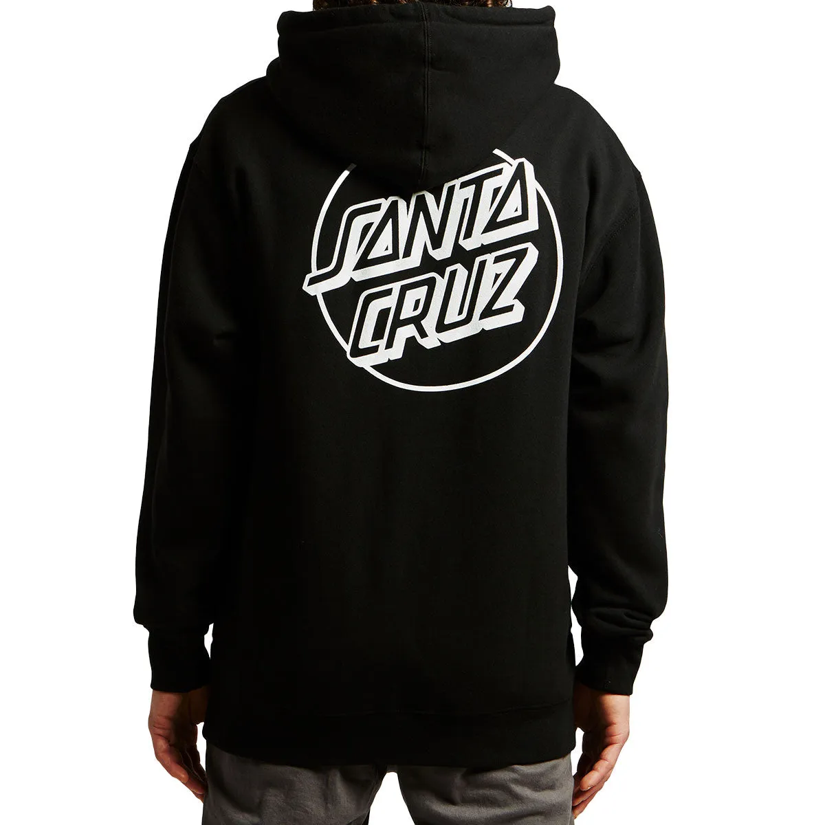 Santa Cruz Opus Dot Hoodie - Black/White