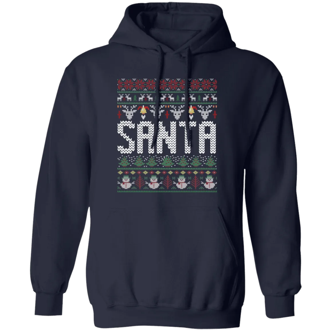 Santa Pullover Hoodie