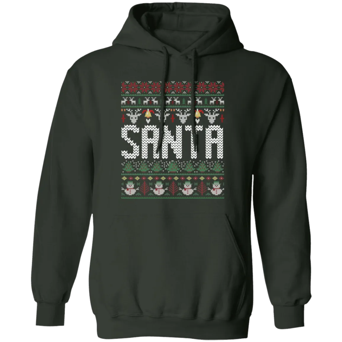 Santa Pullover Hoodie