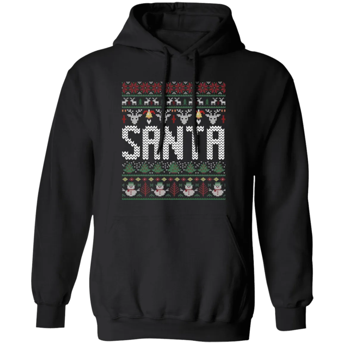 Santa Pullover Hoodie