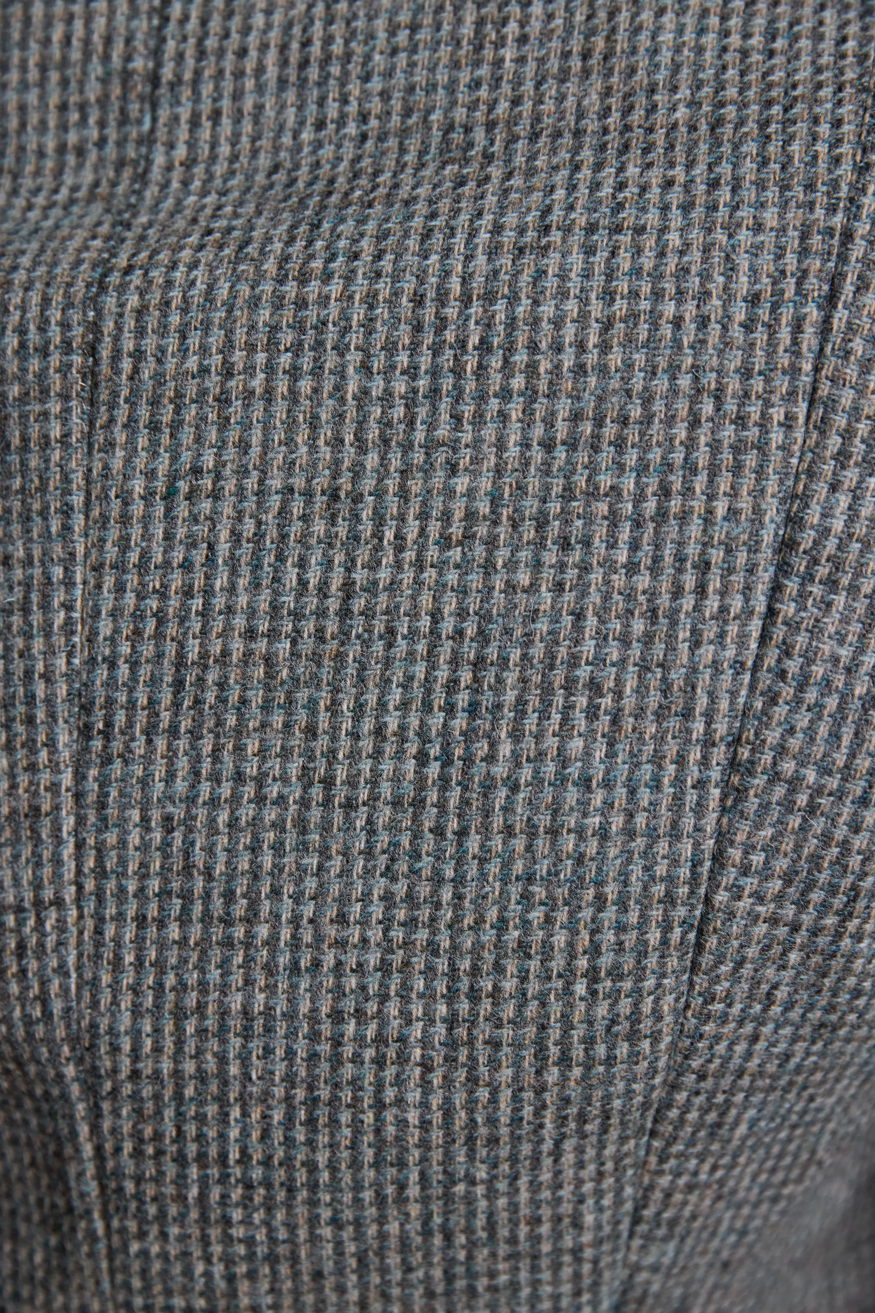 Sasha Tweed Jacket - Jade Weave Herringbone