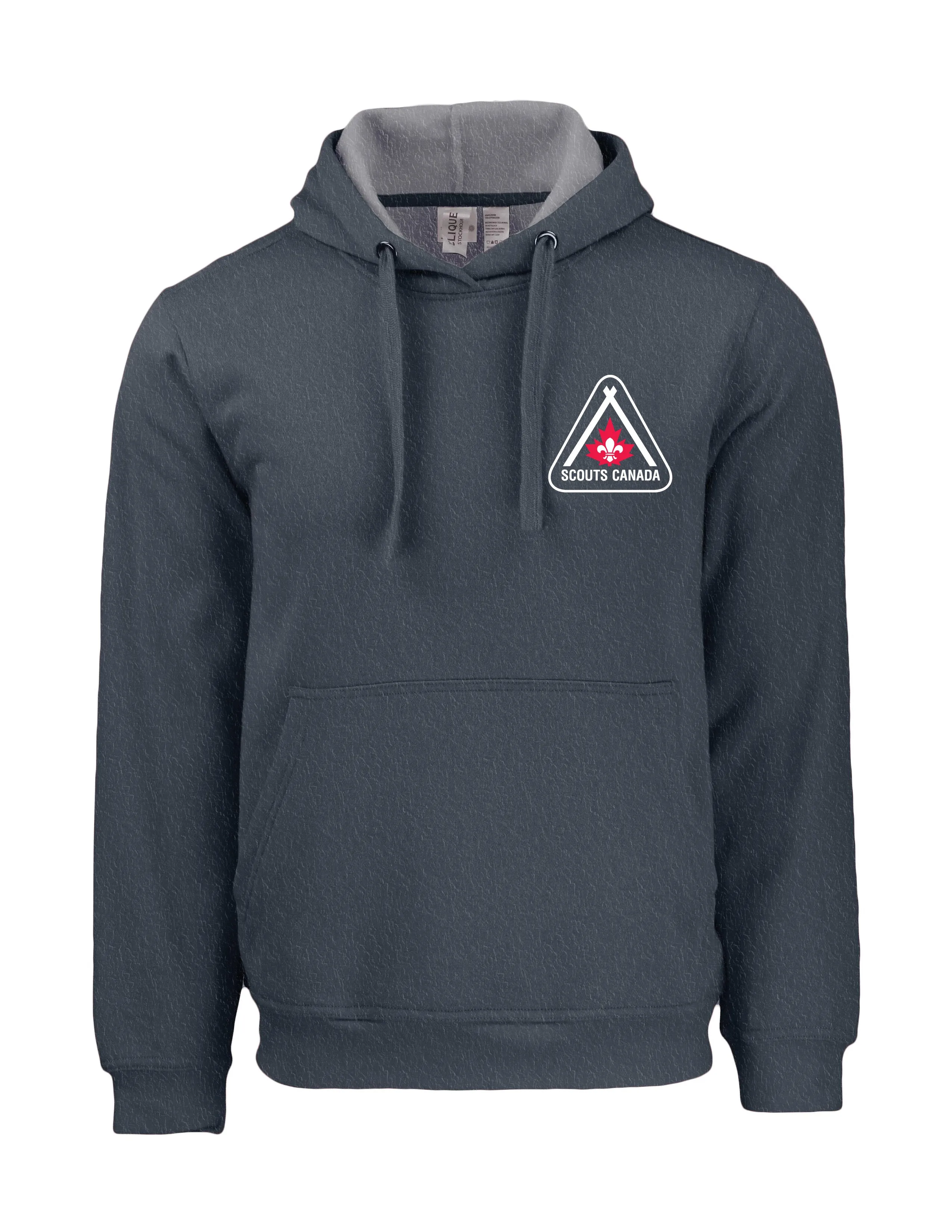 SCOUTS CANADA BRANDED HOODIE ADULT - CHARCOAL