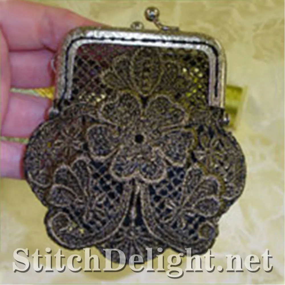 SD0722 Vintage Lace Coin Purse