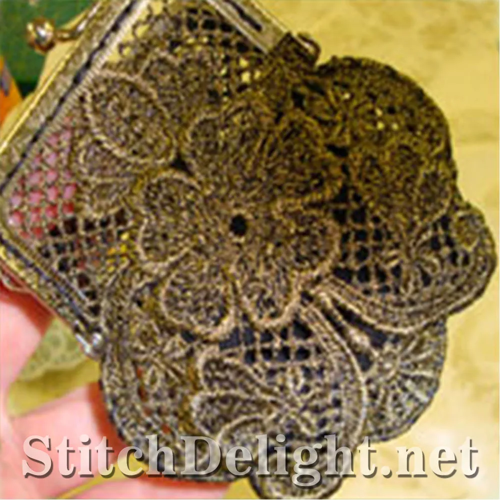 SD0722 Vintage Lace Coin Purse