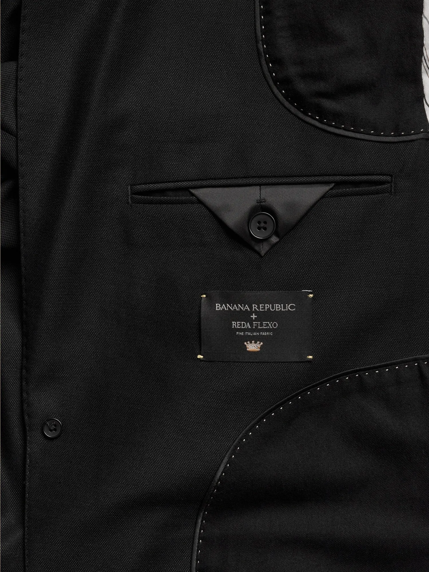 Signature Italian Hopsack Suit Jacket