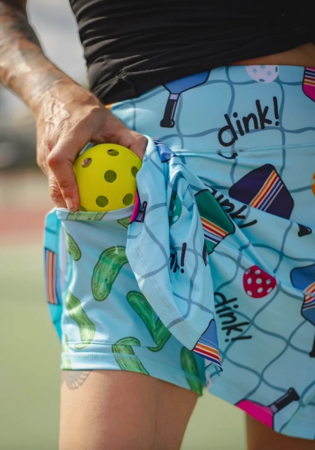 Skort shorts by Trunkers in various prints