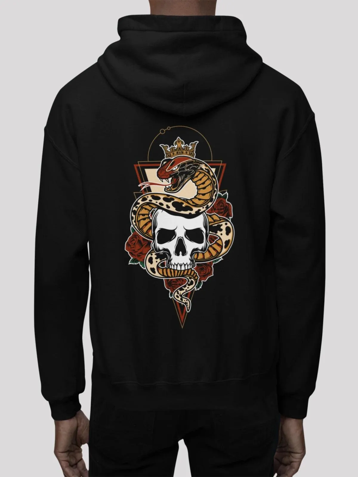 Skull Black Men's Hoodie