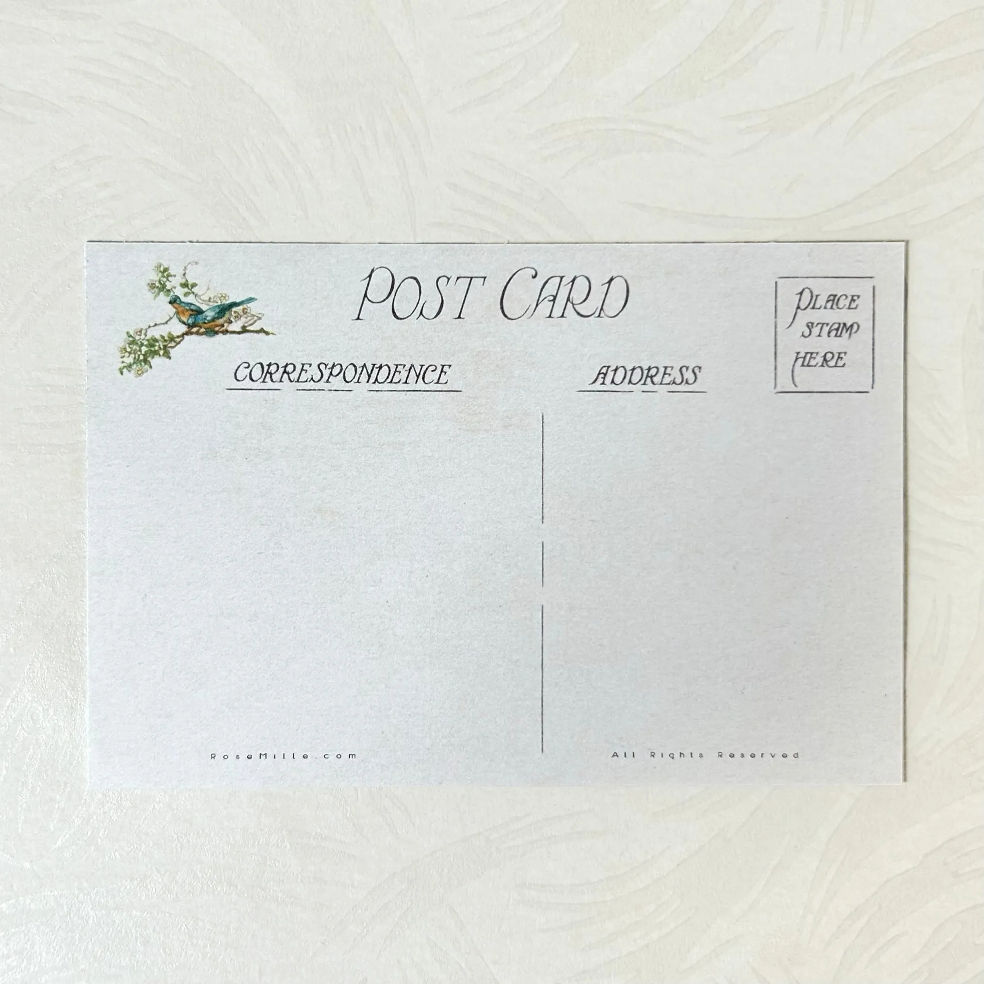 Snow Birds - Layering PostCards