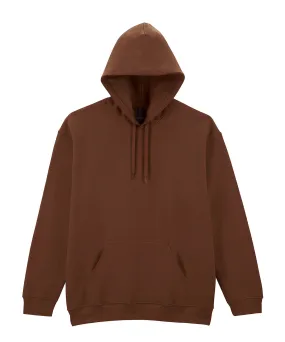 Softstyle midweight fleece adult hoodie | Cocoa