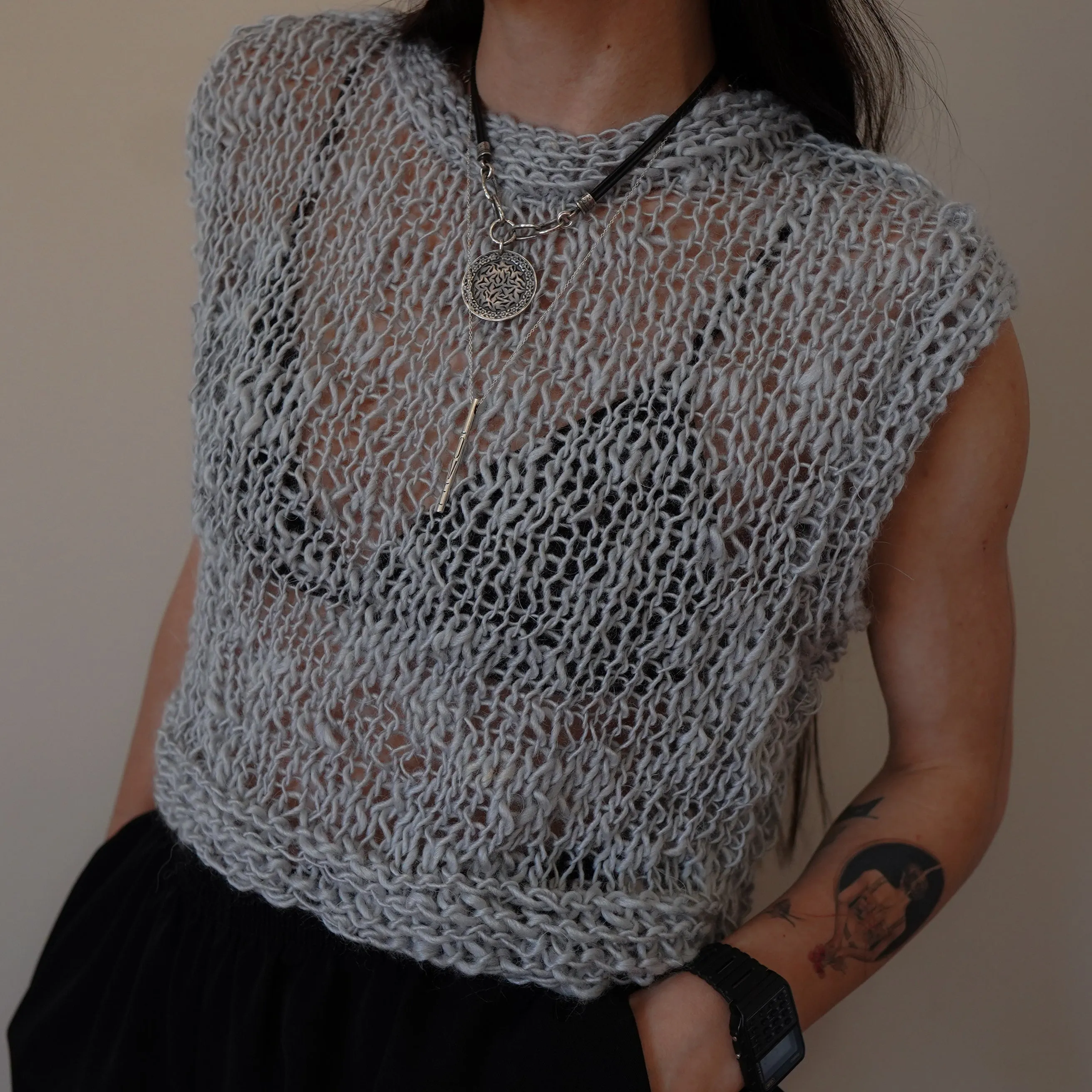 Stone Knitted Vest