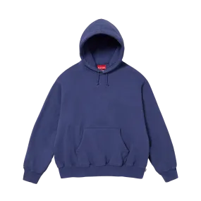 Supreme Satin Appliqué Hoodie 'Washed Navy'