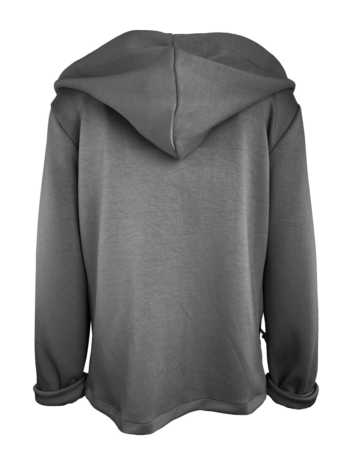 Sweat Jacke Hoodie grau