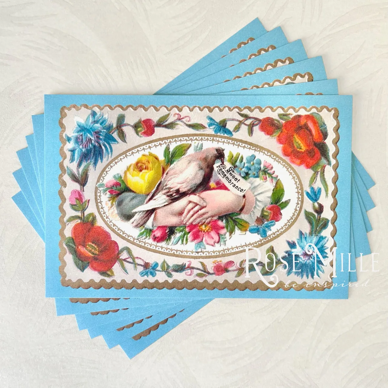 Sweet Remembrance - Layering PostCards