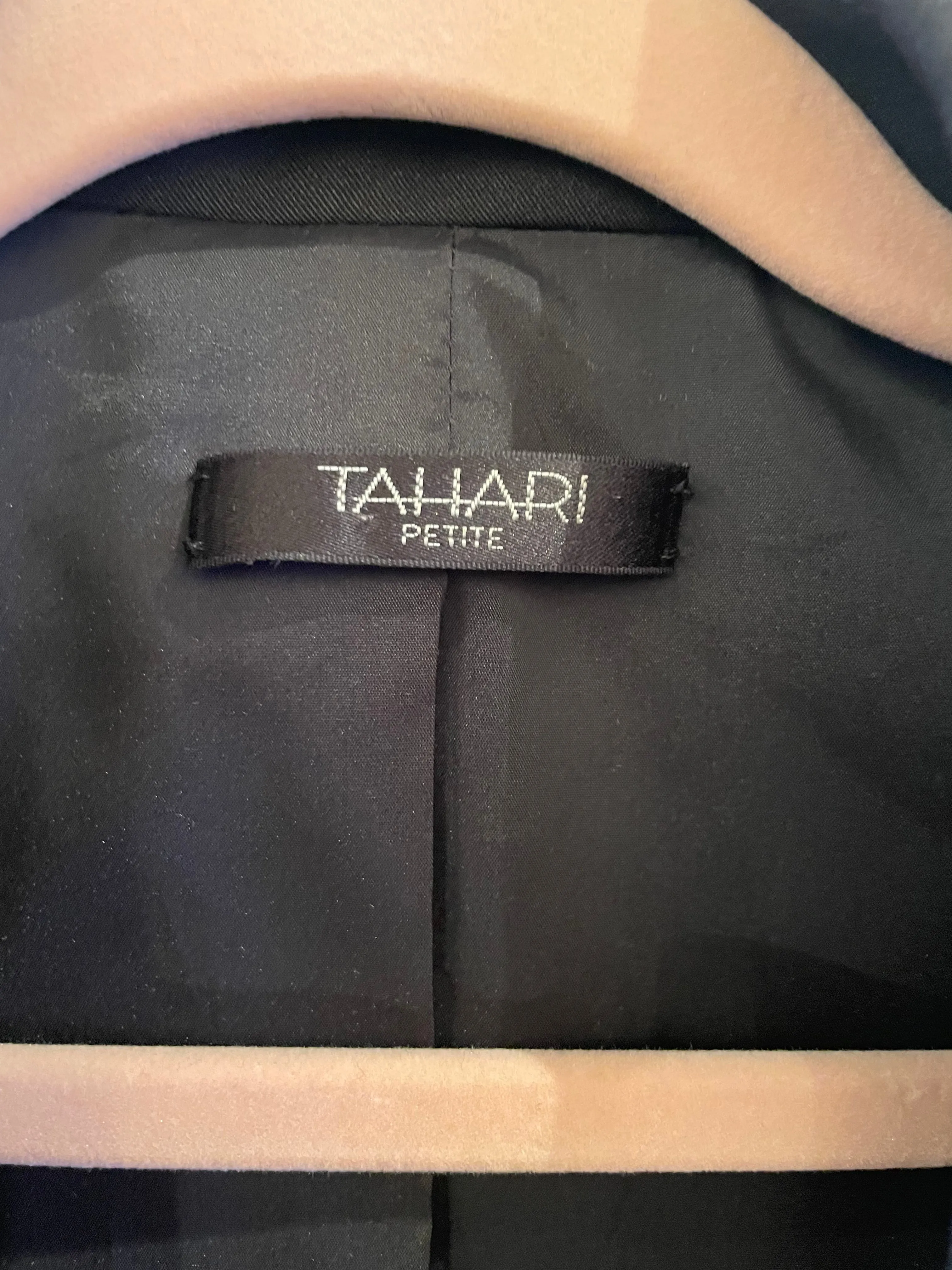 TAHARI Petite Black Blazer